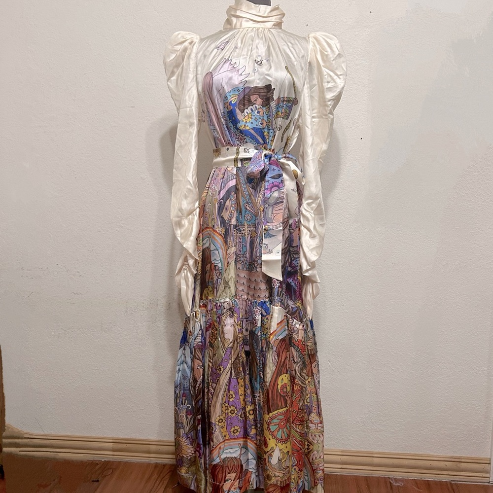 Zimmermann Kaleidoscope Zodiac Dress